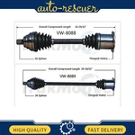 For Vw Jetta 1.9L Fwd 2005-2006 Pair Set Of Front Cv Axle Shafts Surtrack. Fixed Price $249.88.