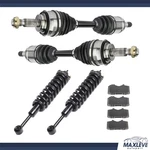 Front Cv Axle + Brake Pads Complete Struts For Toyota 4RUNNER 4.0L 2003-2016. Fixed Price $312.98.