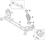 Genuine Nissan Axle Assembly 55501-5UD0B. Fixed Price $988.63.
