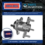 Wheel Bearing Kit Fits Toyota Iq NGJ10 1.33 Rear 09 15 1NR-FE B&b 4245074010. Fixed Price $88.21.
