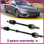 Pair For Honda Civic Auto Cvt Trans 2016-2021 Front Axle Joint Shaft Assembly. Fixed Price $127.44.