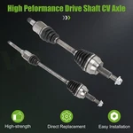 2X Front Driver Passenger Side Cv Joint Axle Shaft For Durango Grand Cherokee. Fixed Price $133.59.