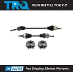 Trq 4 Piece Front Wheel Hub & Bearing Cv Axle Kit For Dodge Chrysler Plymouth. Fixed Price $279.95.