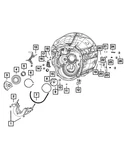 Genuine Mopar Oil Slinger 68331198AB. Fixed Price $29.84.