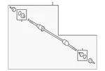 Genuine Ford Axle Assembly CA5Z-3B437-C. Fixed Price $183.60.