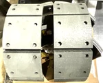 M1083 M1078 Brake Shoe Set Meritor MPS-4285 Rockwell 3222-L-2194X. Fixed Price $500.00.