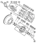 Genuine Mopar Wheel Bearing Adj Nut Lock 5086762AA. Fixed Price $27.37.