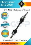Gsp Oem Front Left Cv Axle For 2012-2020 Chevy Sonic 1.4L Turbo. Automatic Trans. Fixed Price $135.99.