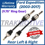 New Oe Rear Cv Axles 2003-2017 Ford Expedition, Lifetime Warranty.. Fixed Price $299.99.