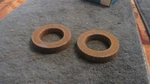 Nos 1970 - 1973 Ford Mustang Mach Boss 302 351 429 Axle Bearing Retainers 2PCS. Fixed Price $49.99.