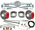 Currie 67-69 F-body Multi-leaf Rear End & Wilwood Disc Brakes,red,lines,e-cables. Fixed Price $2899.99.
